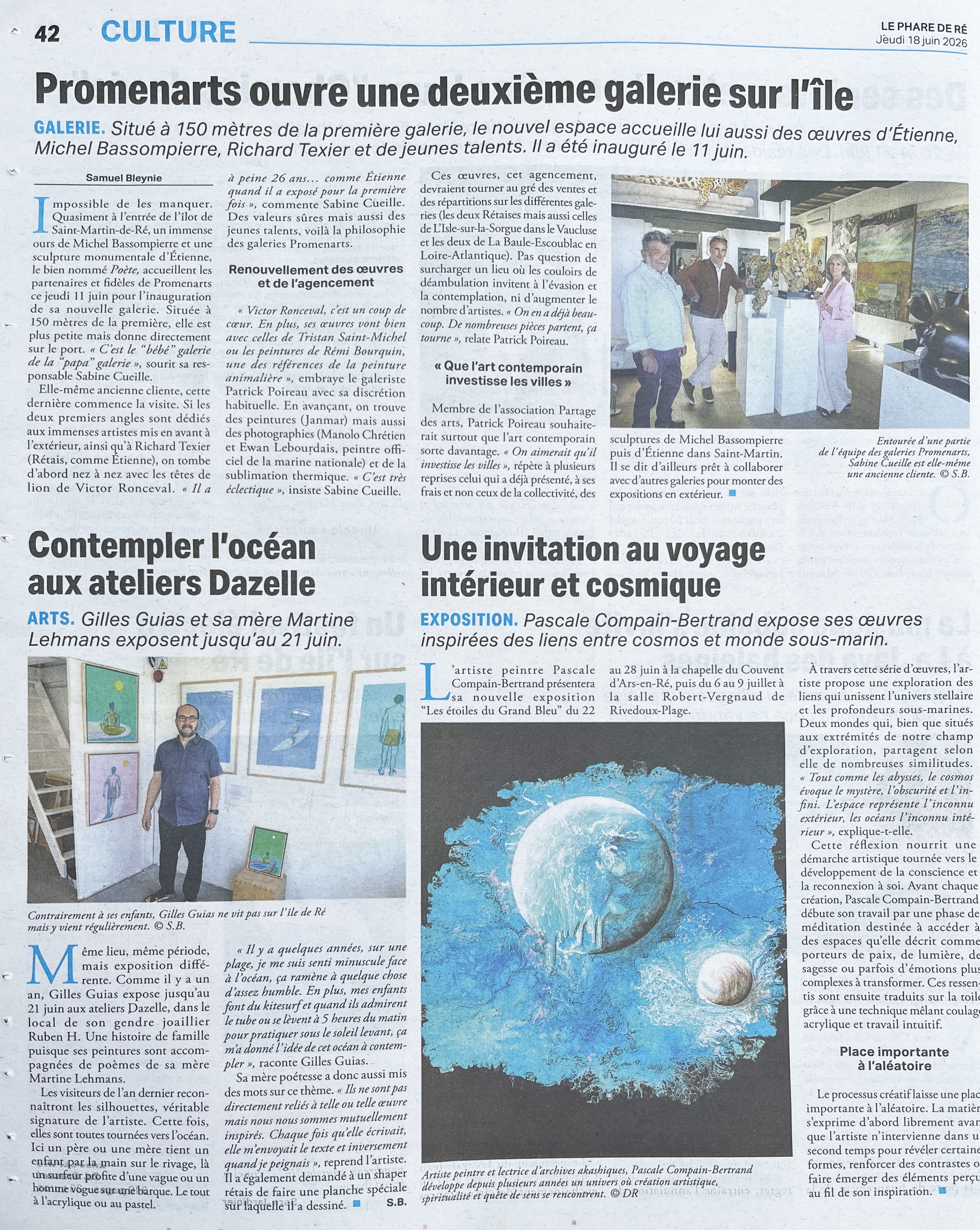 Article Le Phare de Ré 18 juin 2026